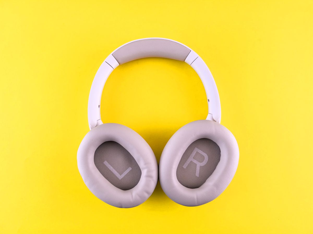 Cascos de diadema genéricos para prueba en tienda